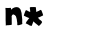 n*